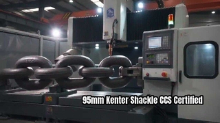 Marine anchor chain braiding and welding