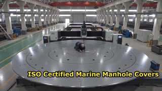 ISO 5894 Type D Watertight Manhole Covers for Ships