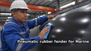 Pneumatic rubber fender